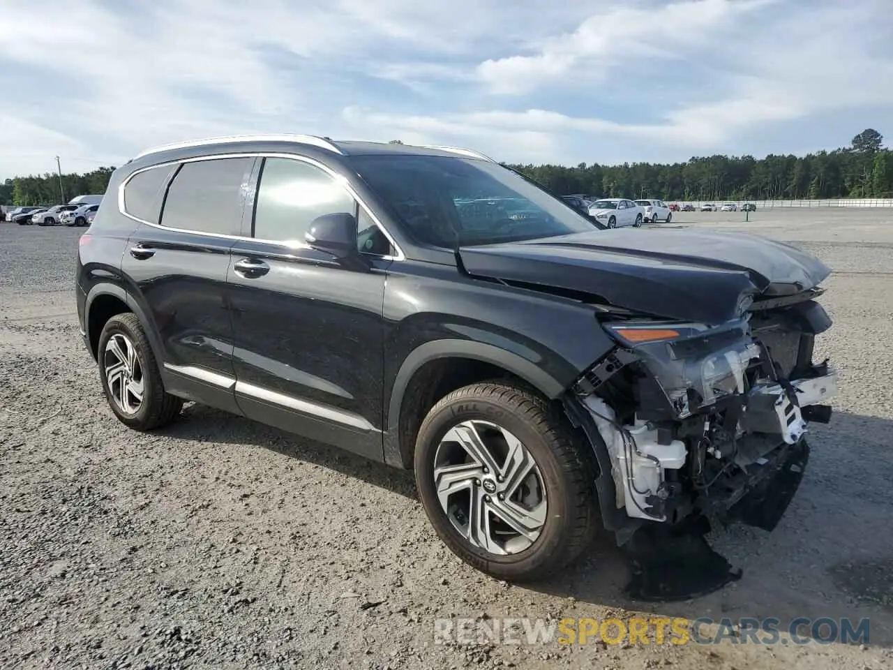 4 Photograph of a damaged car 5NMS2DAJ8PH535878 HYUNDAI SANTA FE 2023