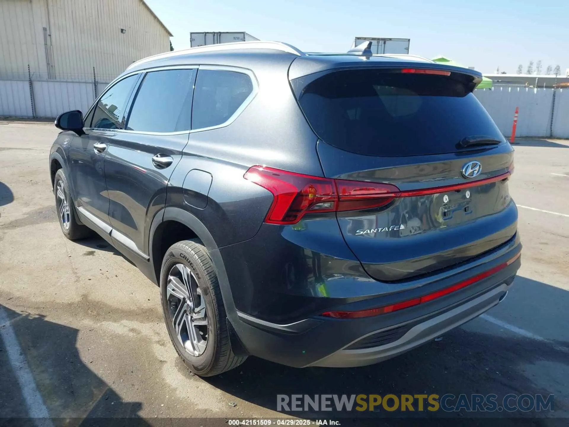 3 Photograph of a damaged car 5NMS2DAJ9PH570493 HYUNDAI SANTA FE 2023