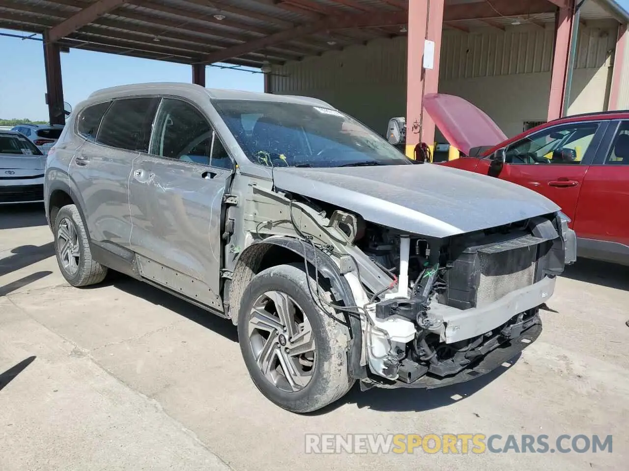 4 Фотография поврежденного автомобиля 5NMS2DAJ9PH572115 HYUNDAI SANTA FE 2023