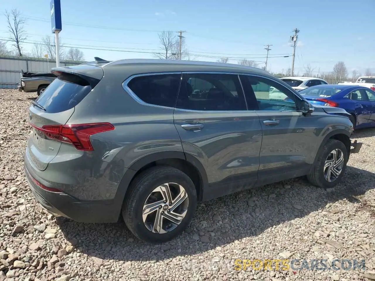 3 Фотография поврежденного автомобиля 5NMS2DAJ9PH621278 HYUNDAI SANTA FE 2023