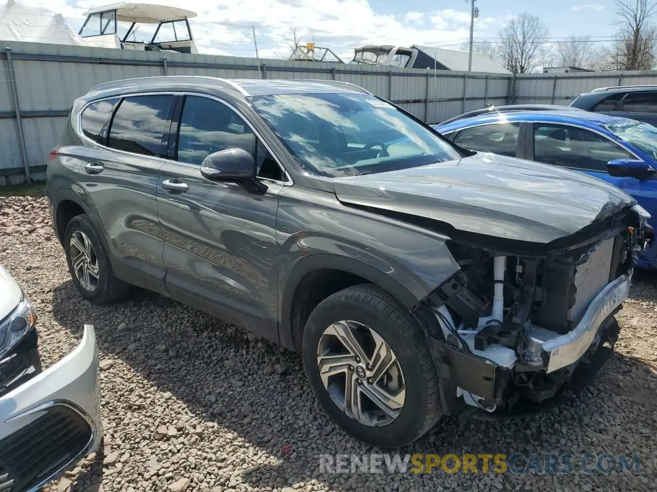 4 Фотография поврежденного автомобиля 5NMS2DAJ9PH621278 HYUNDAI SANTA FE 2023