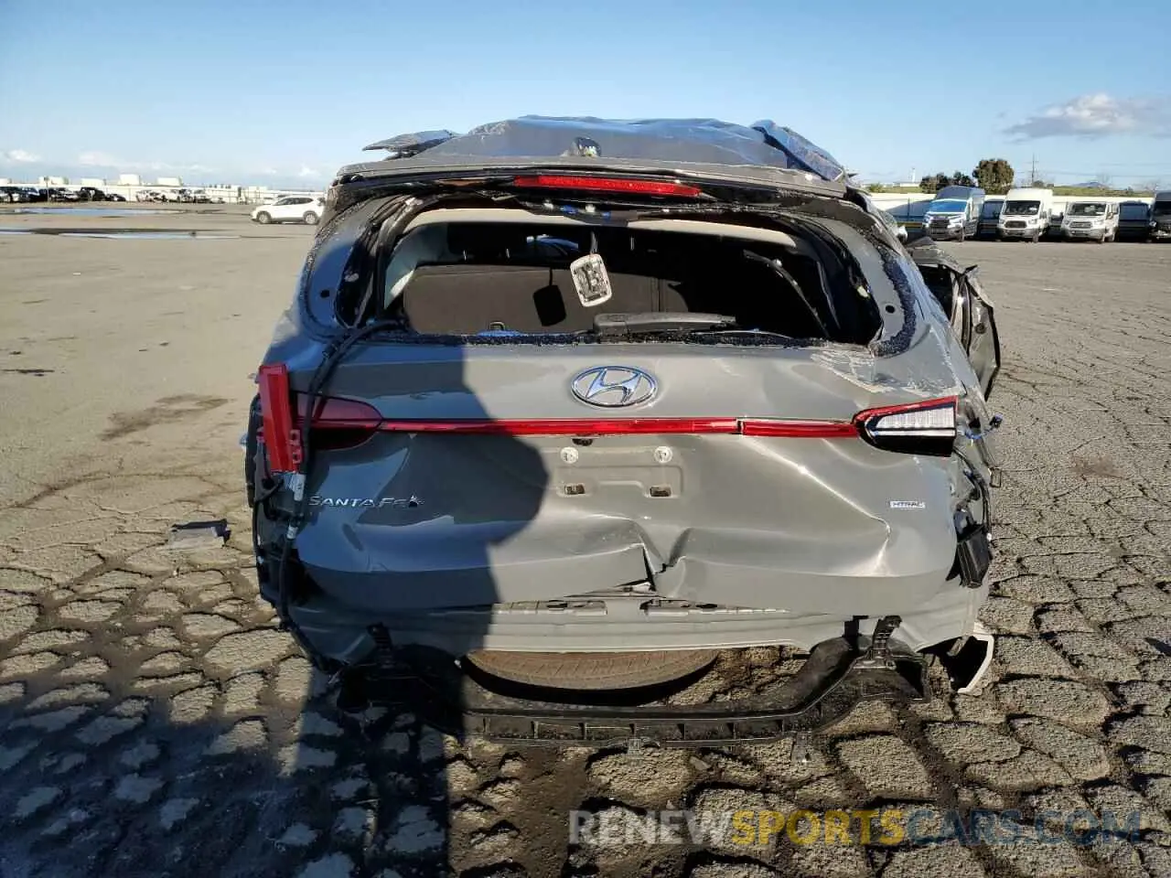 6 Photograph of a damaged car 5NMS2DAJXPH487171 HYUNDAI SANTA FE 2023