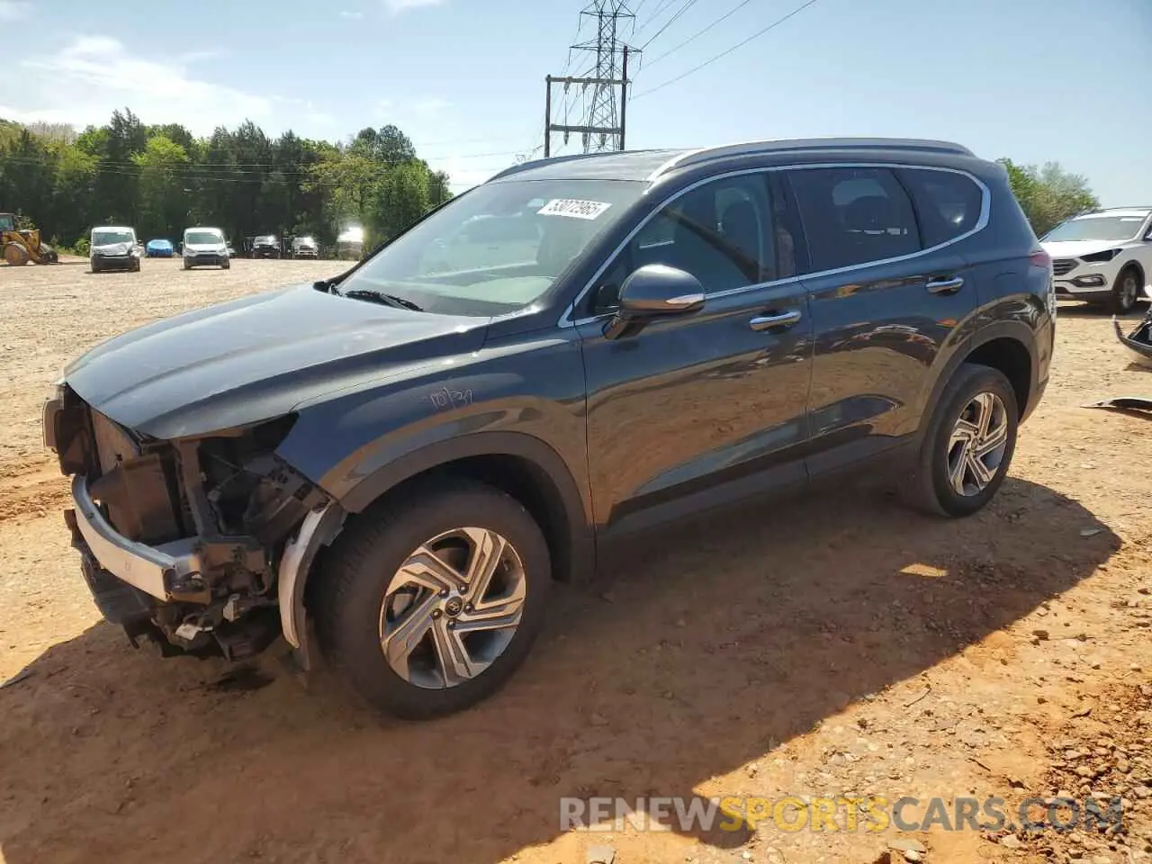 1 Photograph of a damaged car 5NMS2DAJXPH524249 HYUNDAI SANTA FE 2023