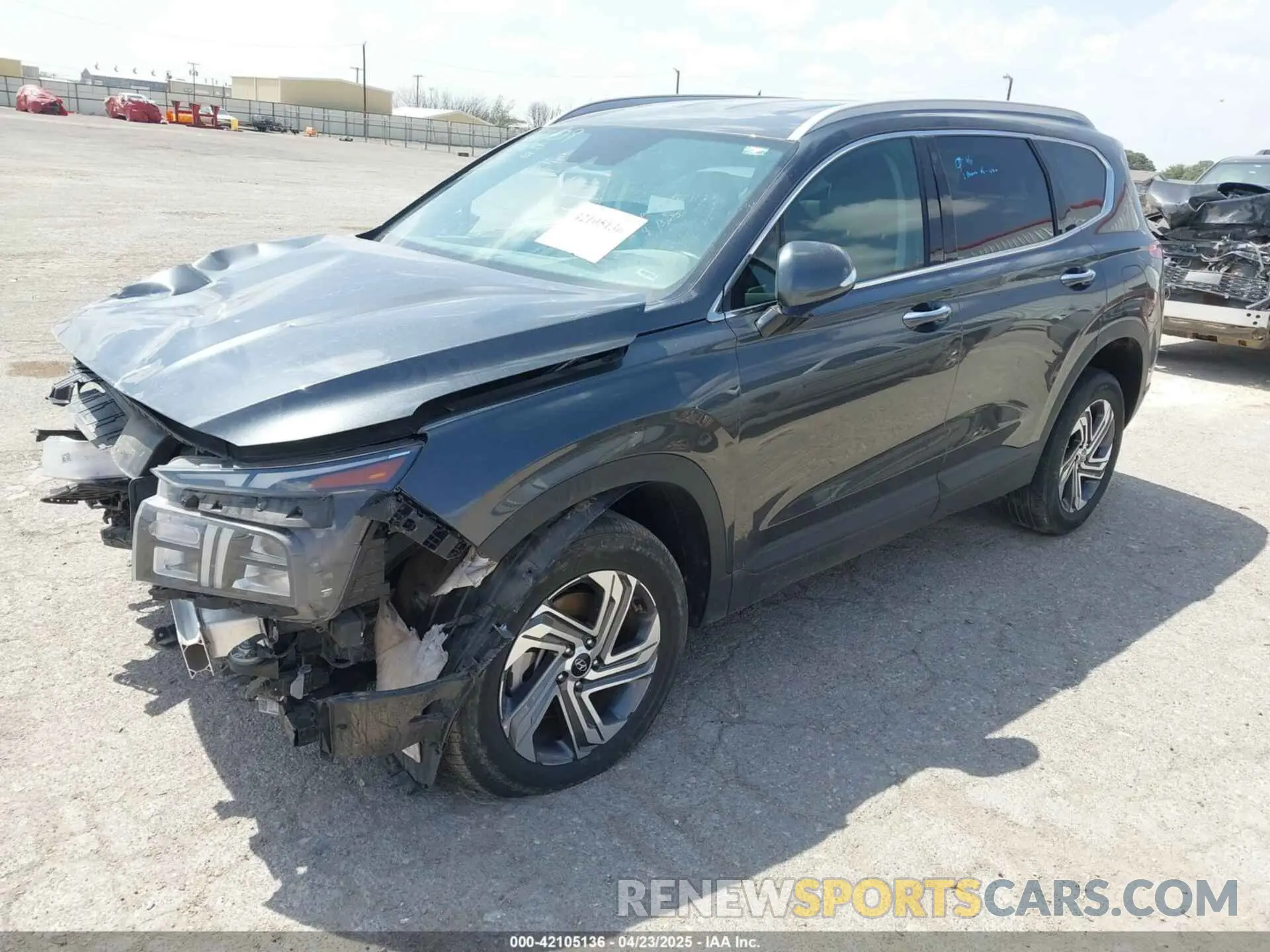 2 Photograph of a damaged car 5NMS2DAJXPH599663 HYUNDAI SANTA FE 2023