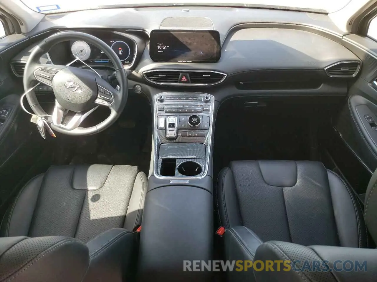 8 Фотография поврежденного автомобиля 5NMS34AJ0PH538514 HYUNDAI SANTA FE 2023