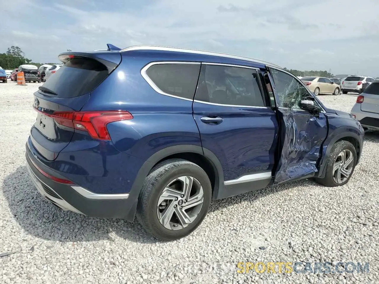 3 Photograph of a damaged car 5NMS34AJ4PH577669 HYUNDAI SANTA FE 2023