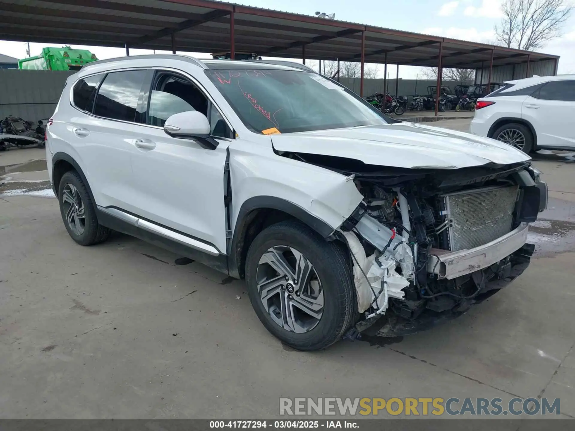 1 Фотография поврежденного автомобиля 5NMS34AJ4PH618995 HYUNDAI SANTA FE 2023