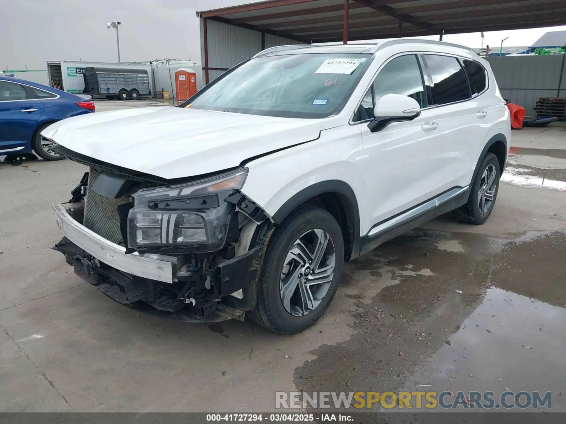 2 Фотография поврежденного автомобиля 5NMS34AJ4PH618995 HYUNDAI SANTA FE 2023