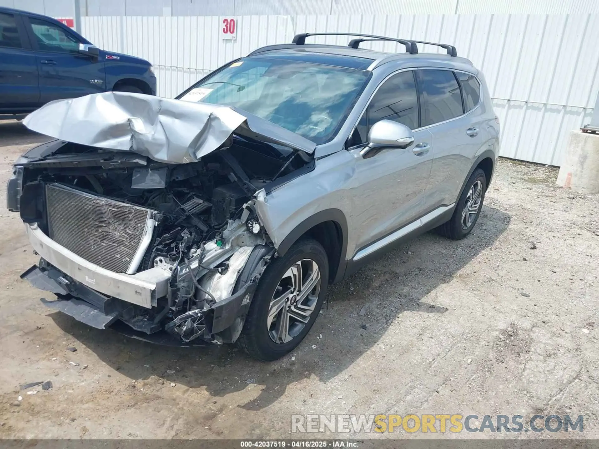2 Фотография поврежденного автомобиля 5NMS34AJ5PH537357 HYUNDAI SANTA FE 2023