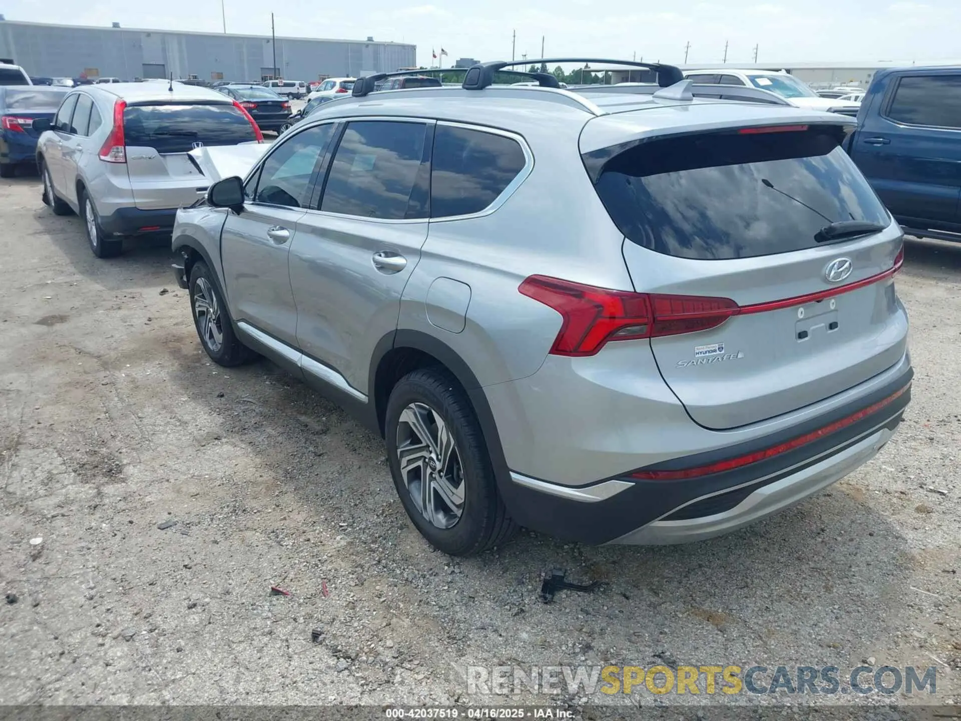 3 Фотография поврежденного автомобиля 5NMS34AJ5PH537357 HYUNDAI SANTA FE 2023