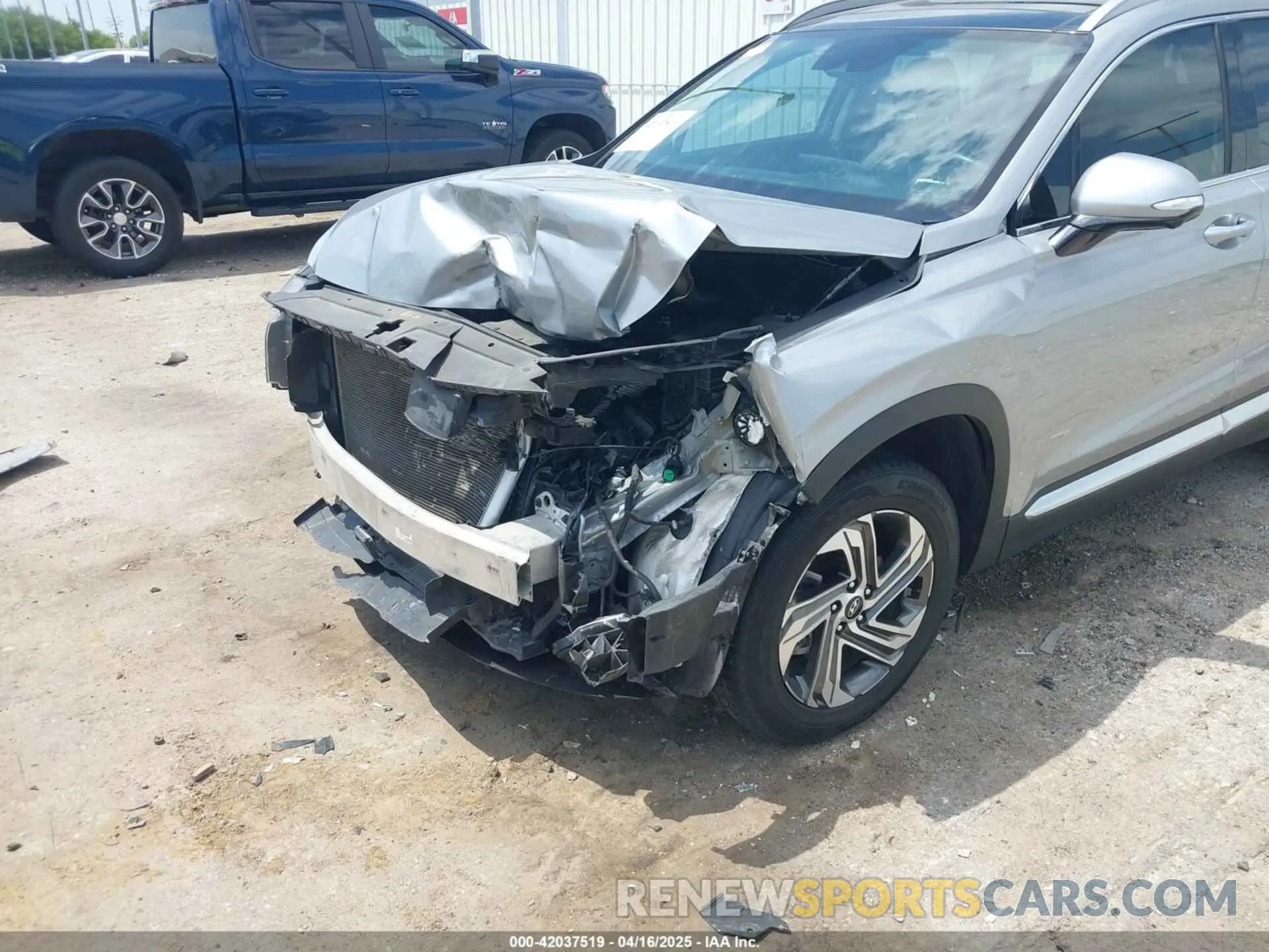6 Фотография поврежденного автомобиля 5NMS34AJ5PH537357 HYUNDAI SANTA FE 2023