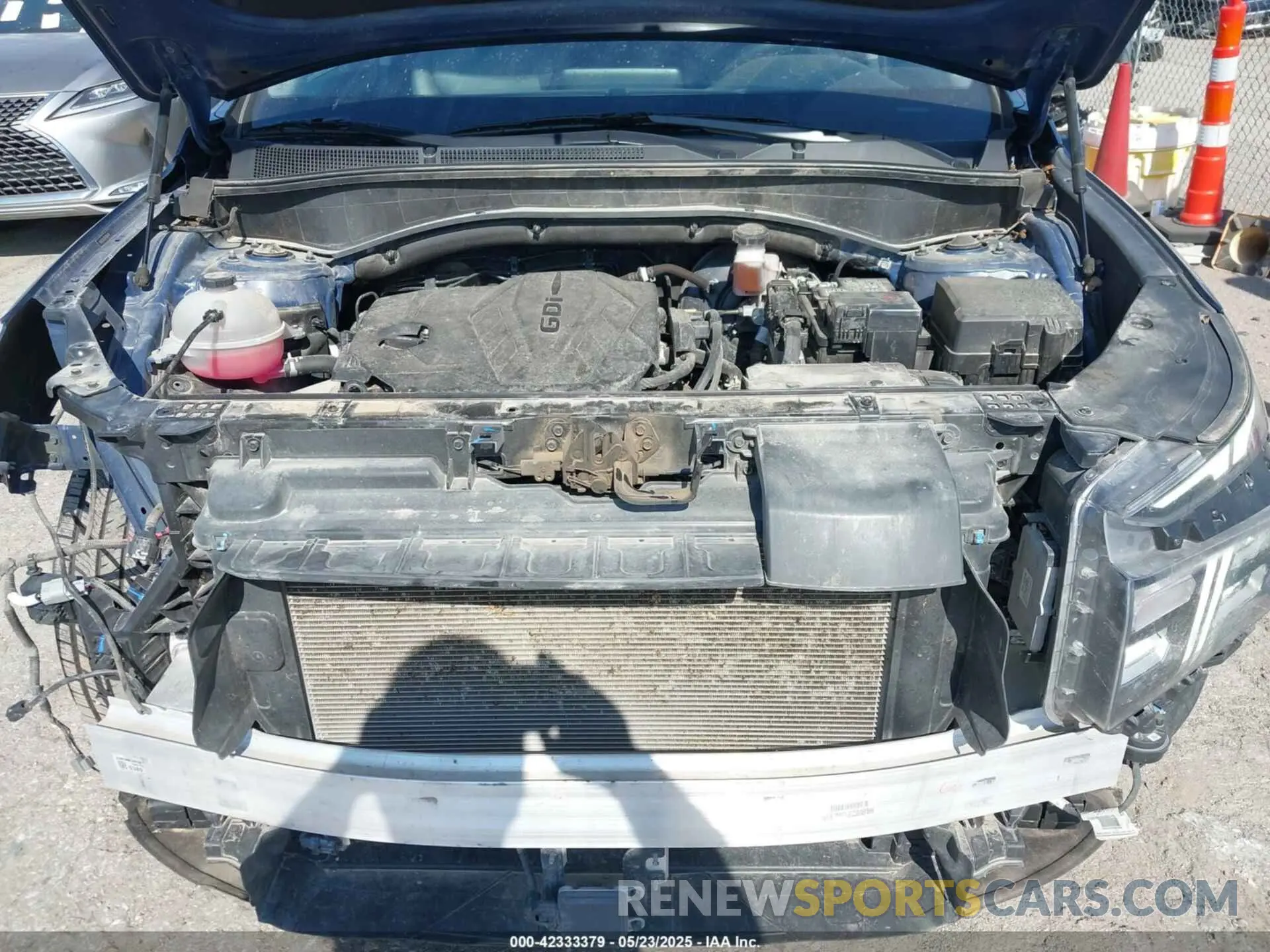 10 Фотография поврежденного автомобиля 5NMS34AJ6PH544799 HYUNDAI SANTA FE 2023