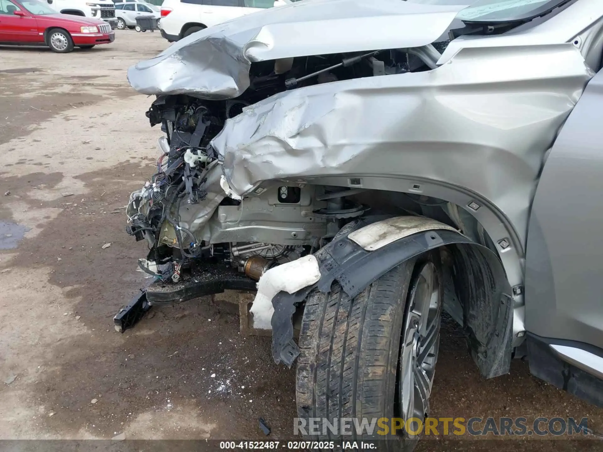 6 Фотография поврежденного автомобиля 5NMS34AJXPH605670 HYUNDAI SANTA FE 2023