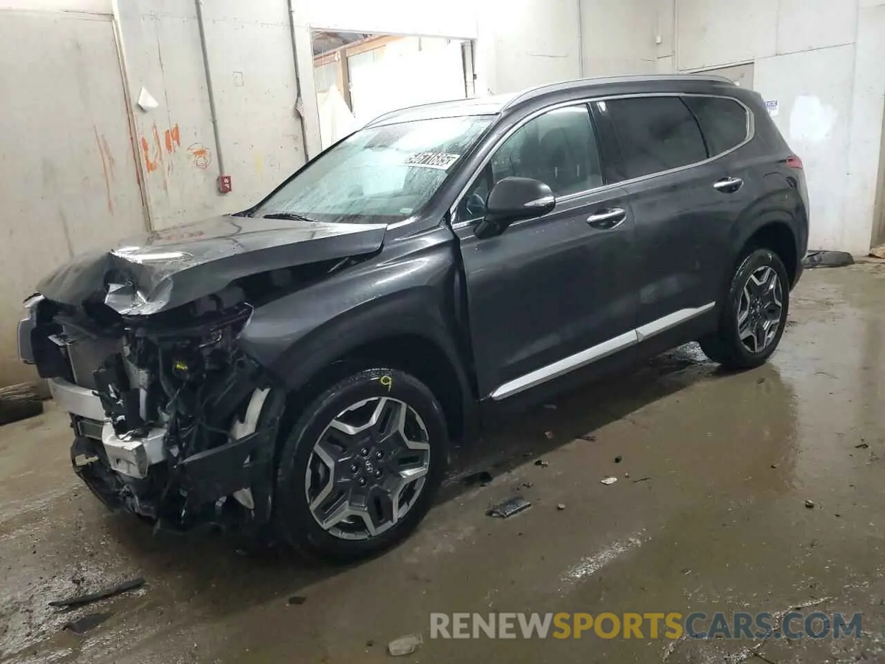 1 Photograph of a damaged car 5NMS3DA14PH011334 HYUNDAI SANTA FE 2023