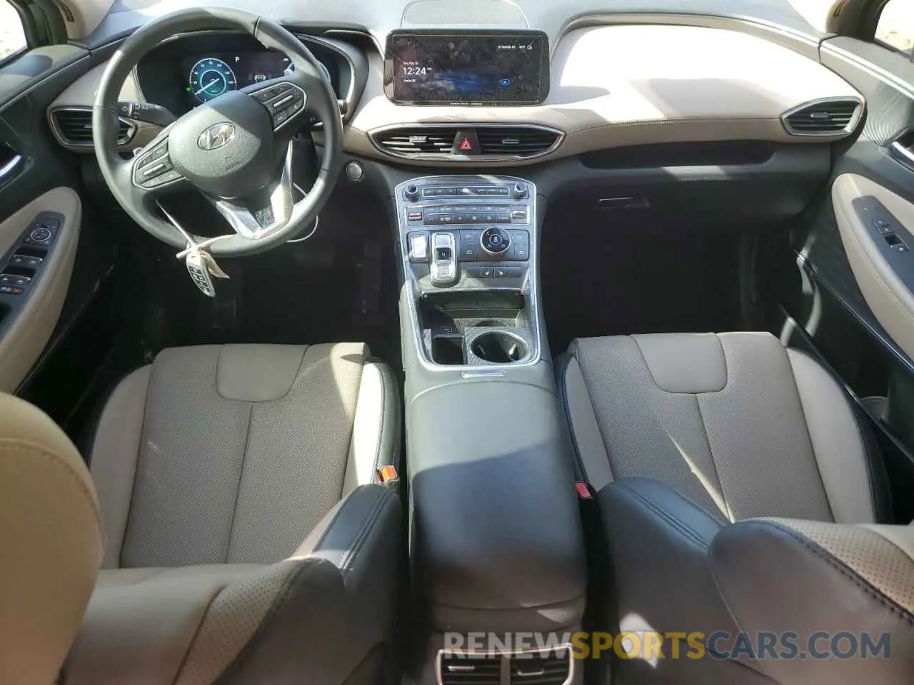 8 Фотография поврежденного автомобиля 5NMS3DA15PH020463 HYUNDAI SANTA FE 2023