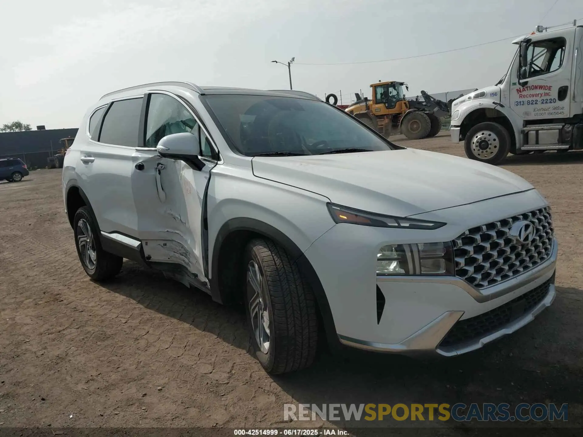 1 Фотография поврежденного автомобиля 5NMS3DAJ0PH524080 HYUNDAI SANTA FE 2023