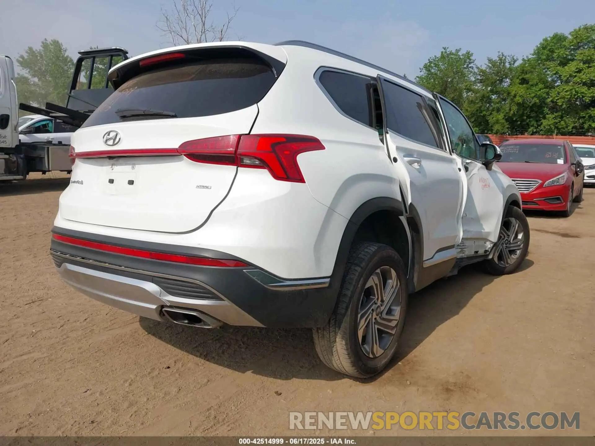 4 Фотография поврежденного автомобиля 5NMS3DAJ0PH524080 HYUNDAI SANTA FE 2023