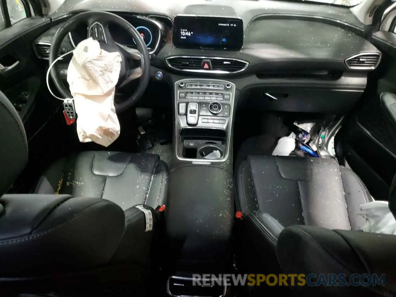 8 Photograph of a damaged car 5NMS3DAJ0PH657857 HYUNDAI SANTA FE 2023