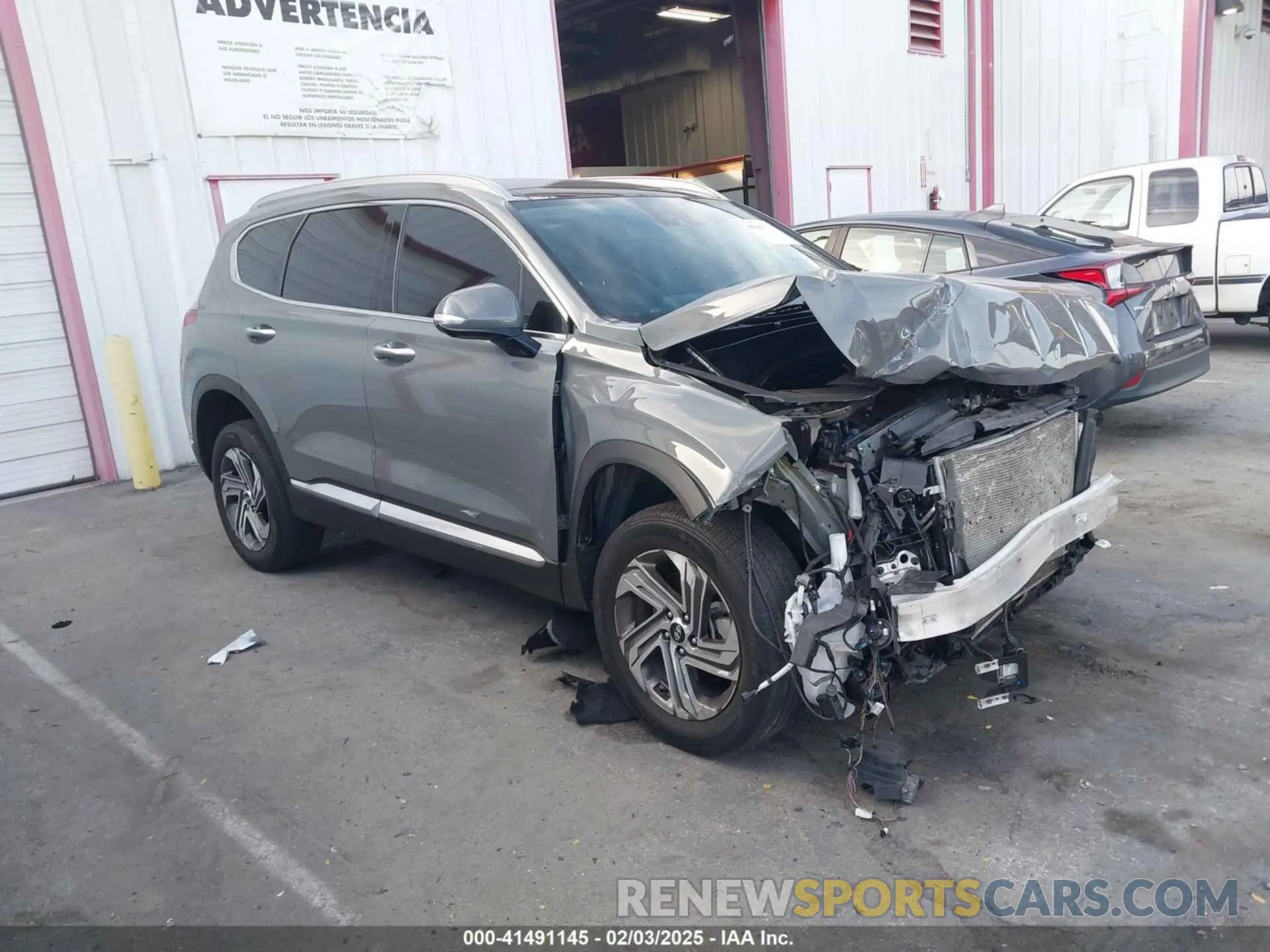 13 Фотография поврежденного автомобиля 5NMS3DAJ1PH535380 HYUNDAI SANTA FE 2023