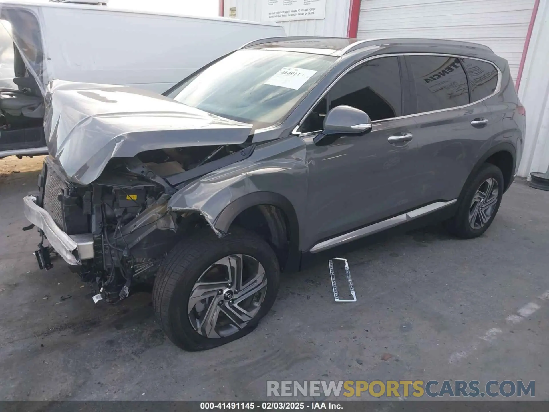 2 Фотография поврежденного автомобиля 5NMS3DAJ1PH535380 HYUNDAI SANTA FE 2023