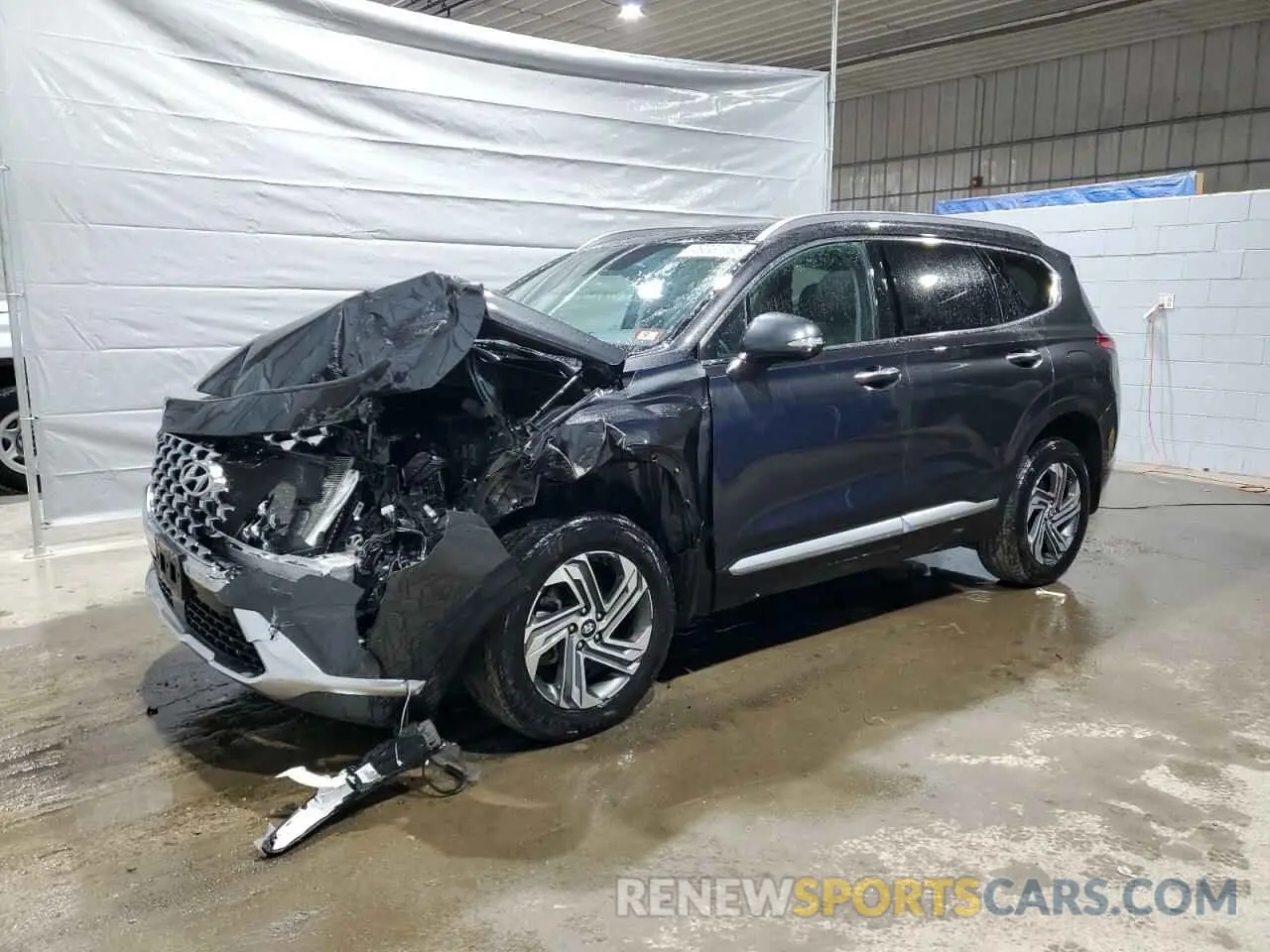 1 Photograph of a damaged car 5NMS3DAJ1PH622339 HYUNDAI SANTA FE 2023