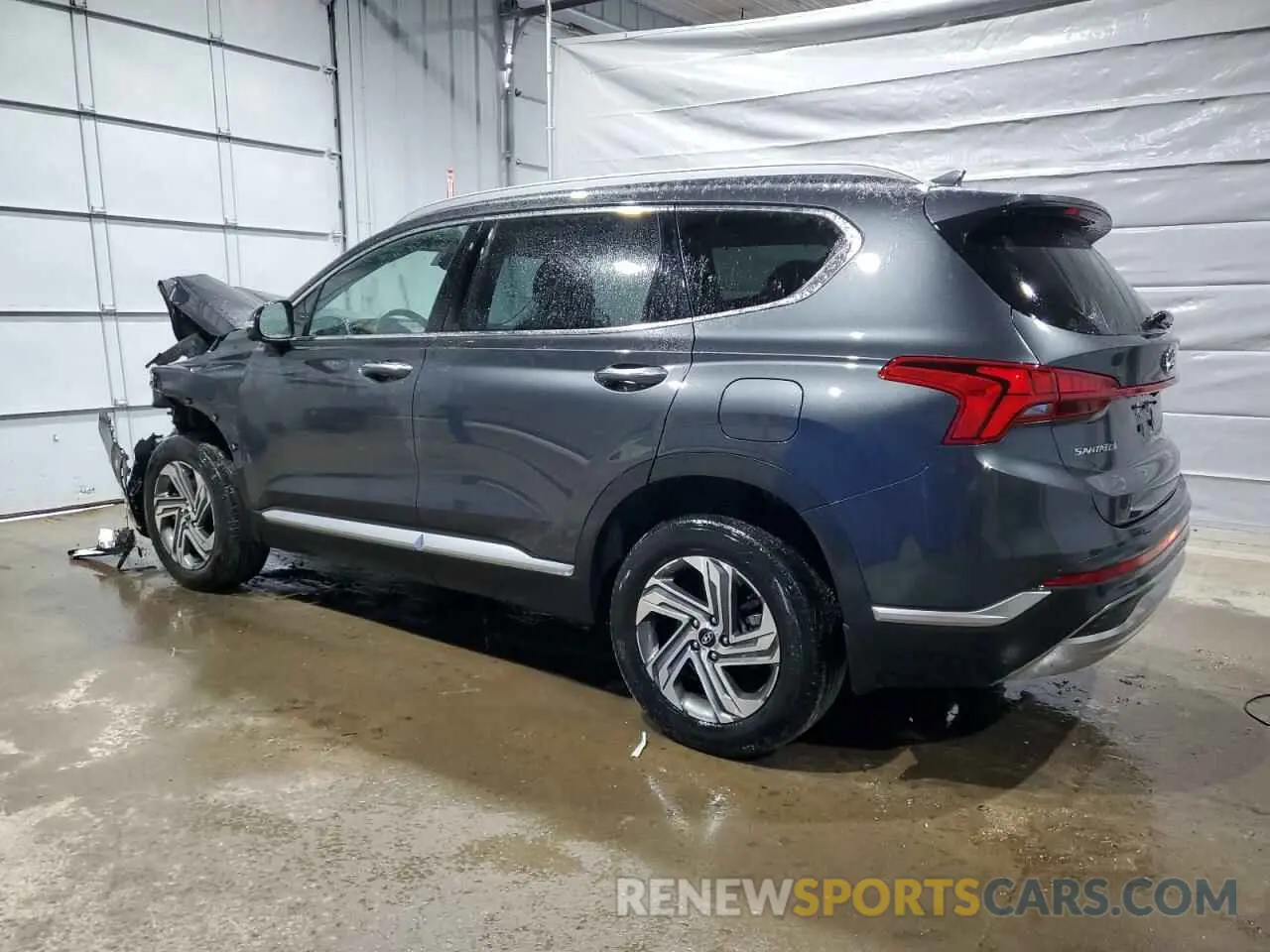 2 Photograph of a damaged car 5NMS3DAJ1PH622339 HYUNDAI SANTA FE 2023
