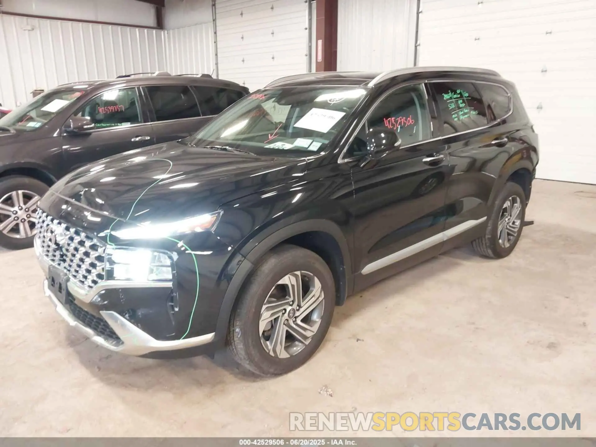 2 Photograph of a damaged car 5NMS3DAJ2PH562829 HYUNDAI SANTA FE 2023