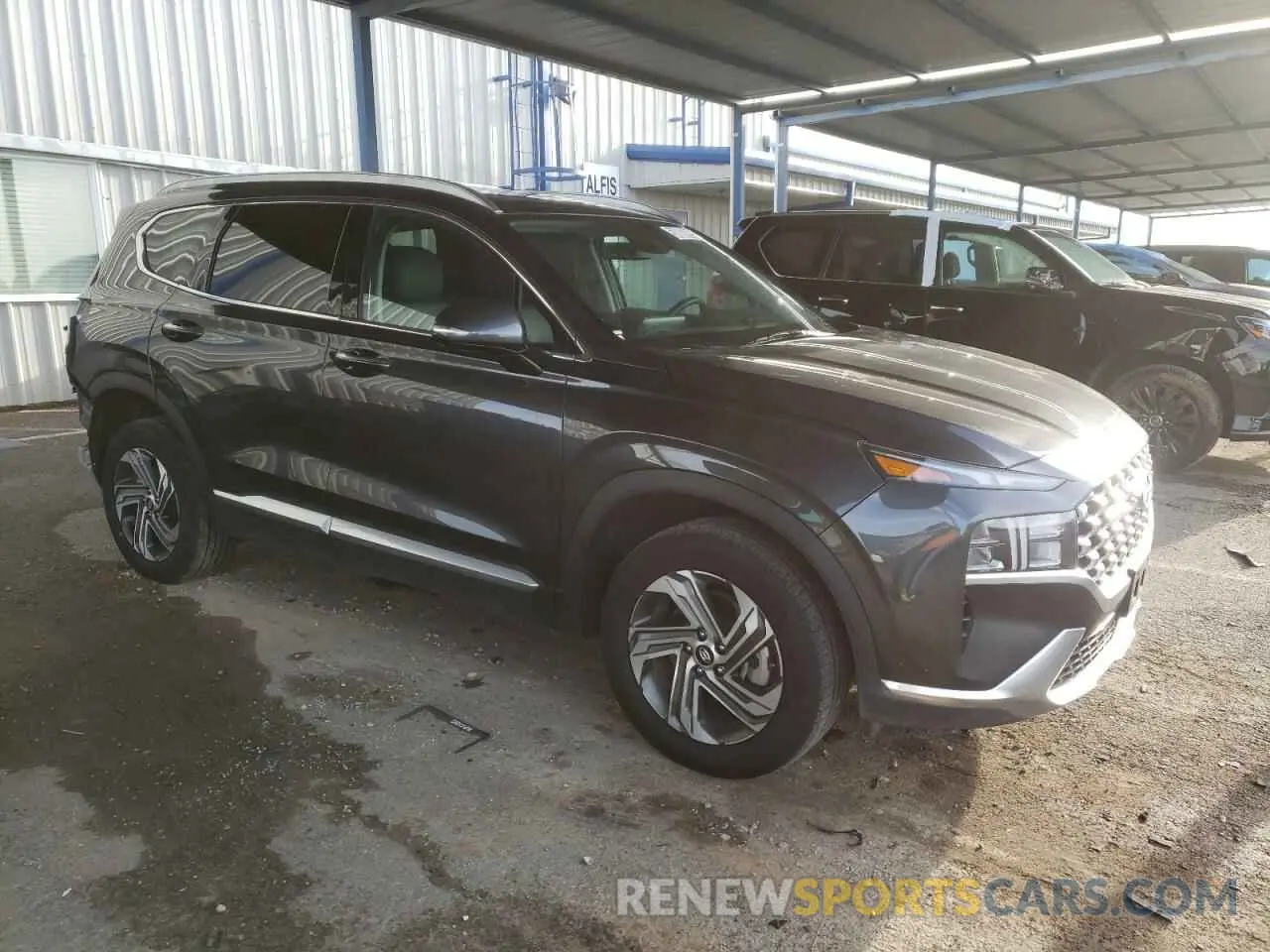 4 Фотография поврежденного автомобиля 5NMS3DAJ2PH618381 HYUNDAI SANTA FE 2023