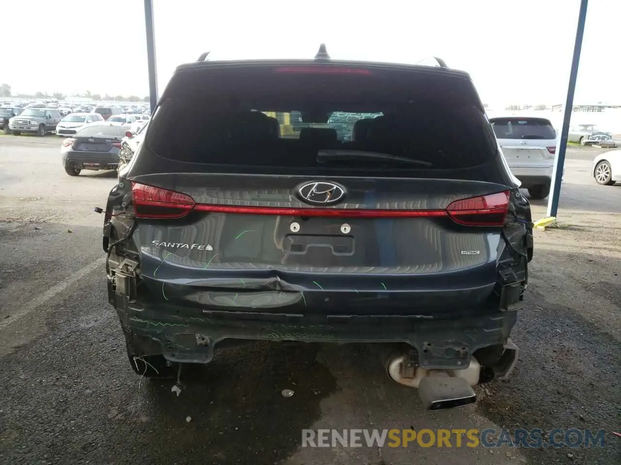 6 Фотография поврежденного автомобиля 5NMS3DAJ2PH618381 HYUNDAI SANTA FE 2023