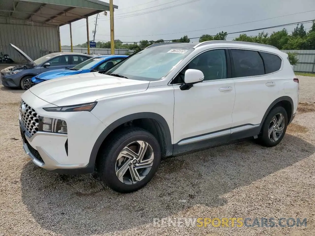 1 Photograph of a damaged car 5NMS3DAJ4PH517388 HYUNDAI SANTA FE 2023