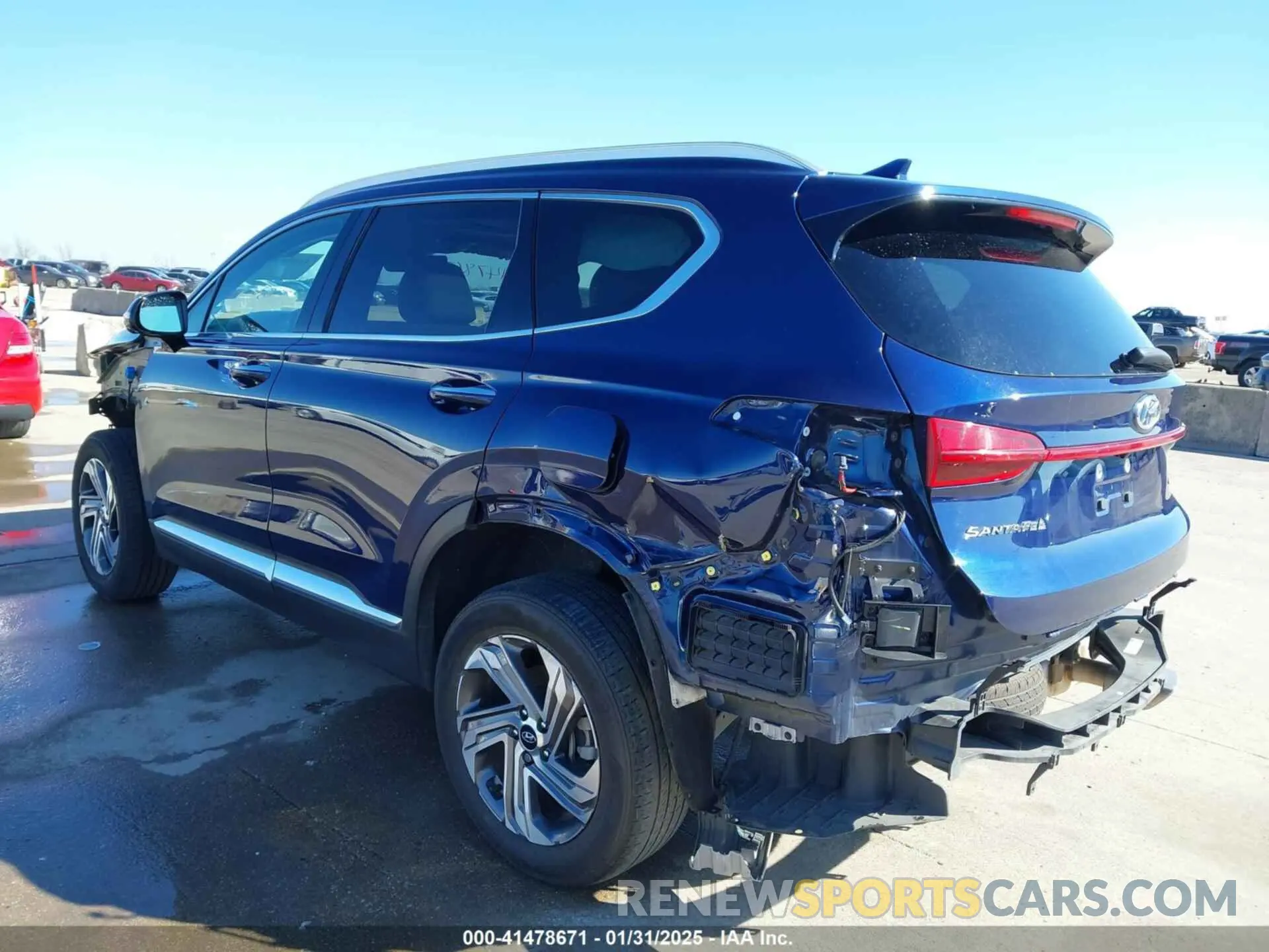 3 Photograph of a damaged car 5NMS3DAJ4PH579647 HYUNDAI SANTA FE 2023
