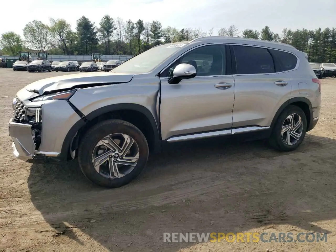 1 Photograph of a damaged car 5NMS3DAJ5PH606998 HYUNDAI SANTA FE 2023