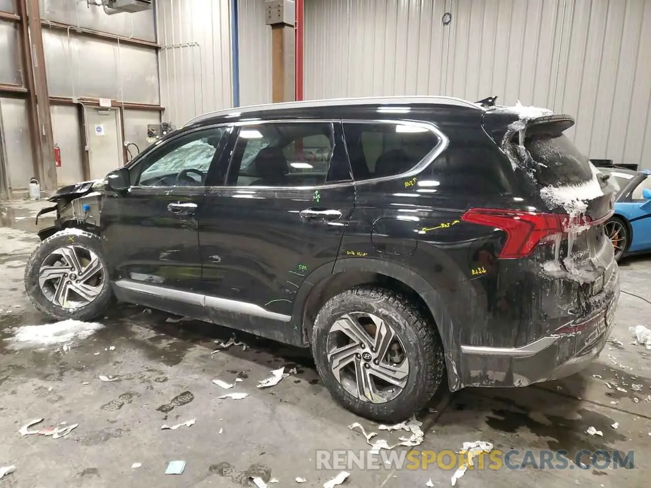 2 Photograph of a damaged car 5NMS3DAJ5PH630590 HYUNDAI SANTA FE 2023