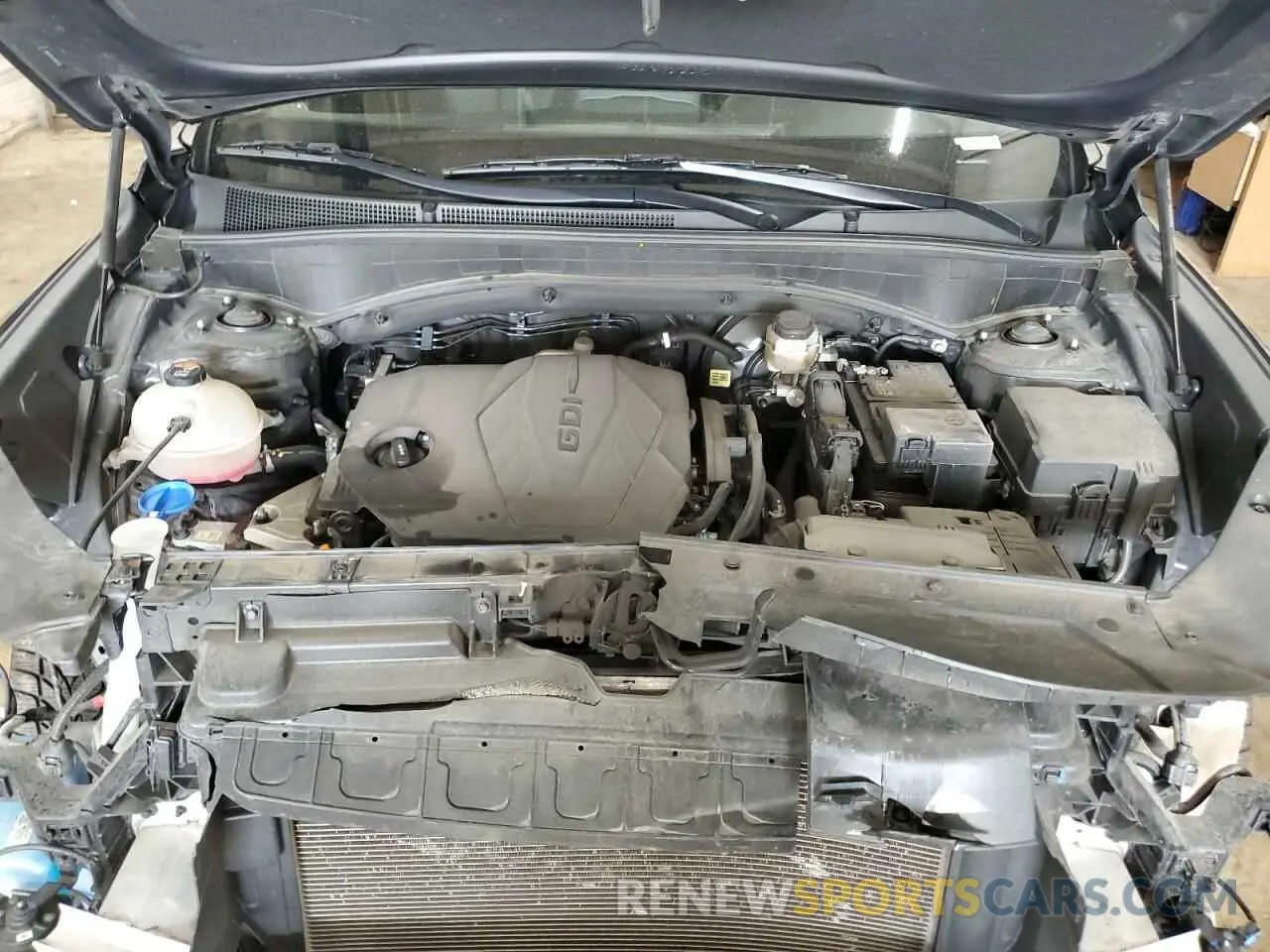 13 Photograph of a damaged car 5NMS3DAJ7PH501525 HYUNDAI SANTA FE 2023