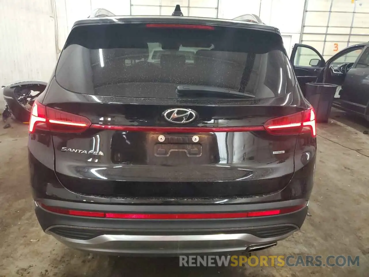 6 Photograph of a damaged car 5NMS3DAJ7PH501525 HYUNDAI SANTA FE 2023