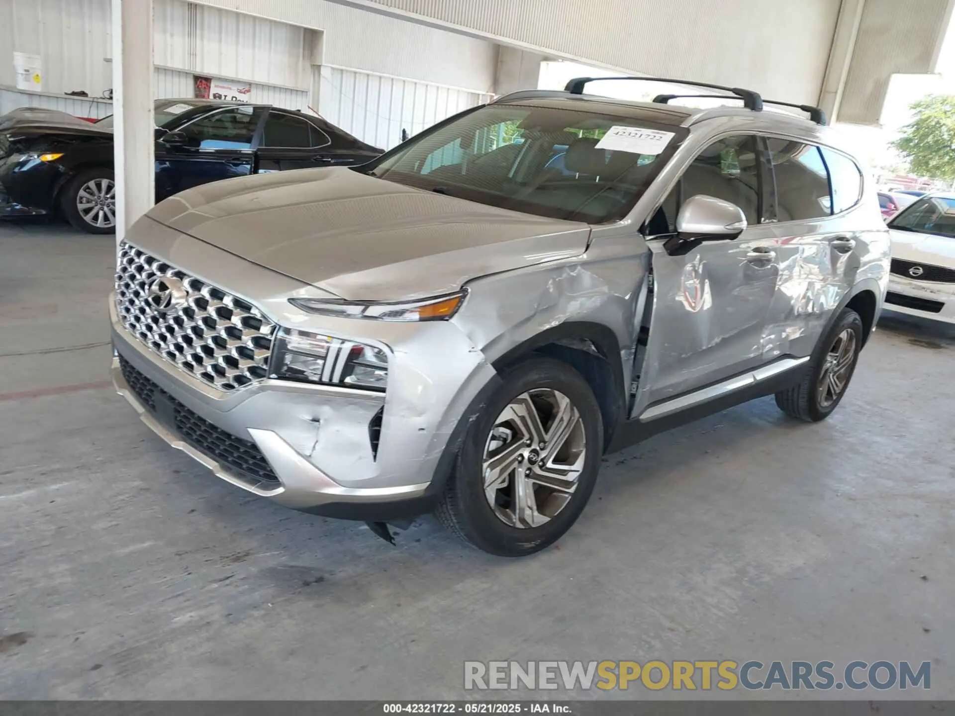 2 Фотография поврежденного автомобиля 5NMS3DAJ7PH536100 HYUNDAI SANTA FE 2023