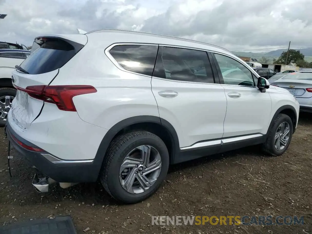 3 Фотография поврежденного автомобиля 5NMS3DAJ8PH527292 HYUNDAI SANTA FE 2023