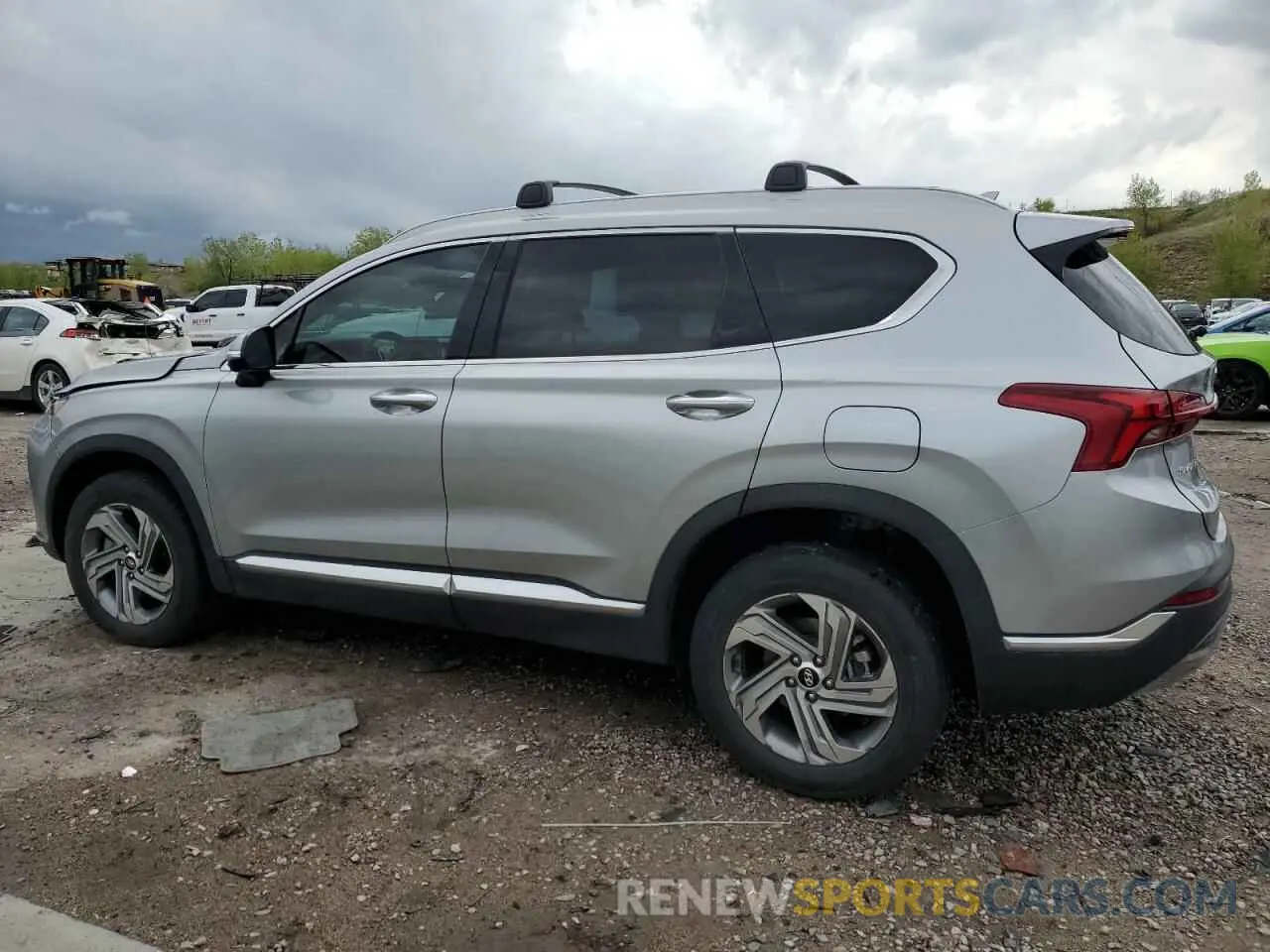 2 Photograph of a damaged car 5NMS3DAJ9PH512784 HYUNDAI SANTA FE 2023