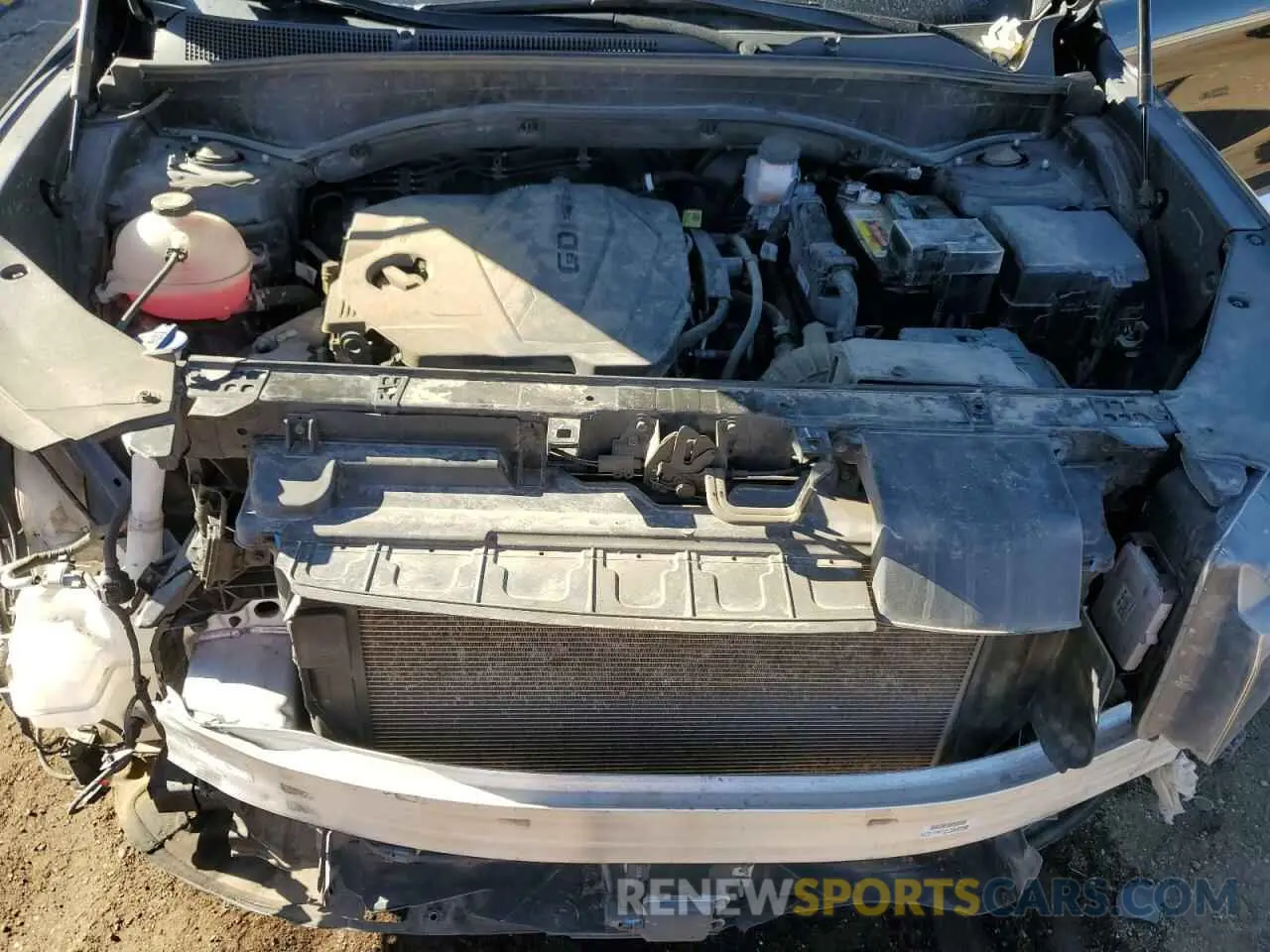 12 Photograph of a damaged car 5NMS3DAJXPH508369 HYUNDAI SANTA FE 2023