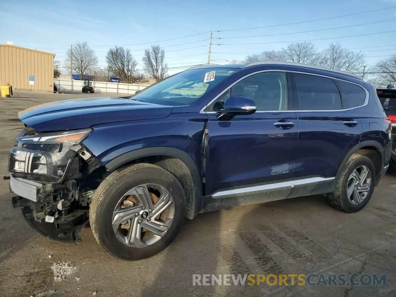 1 Фотография поврежденного автомобиля 5NMS3DAJXPH557667 HYUNDAI SANTA FE 2023