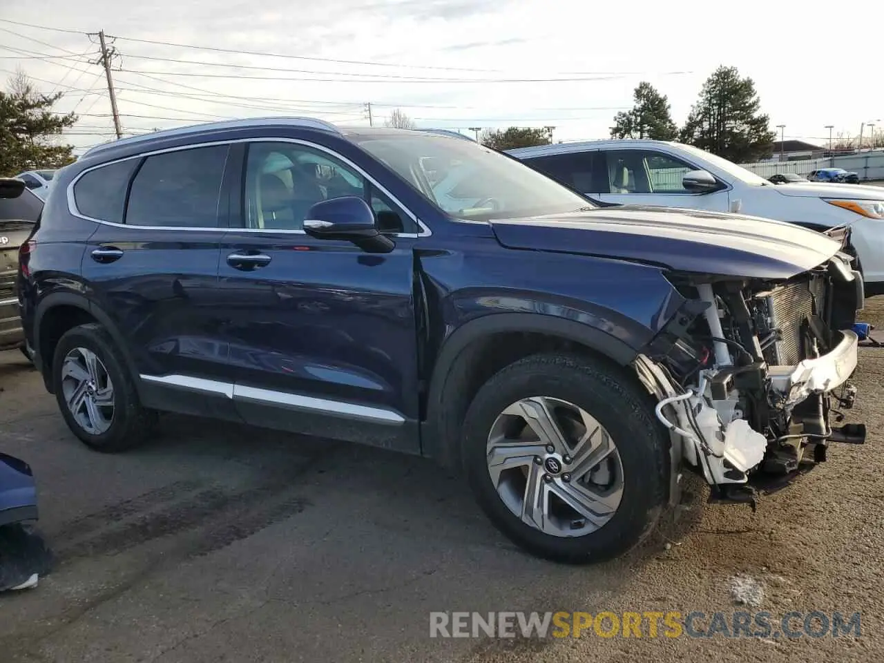 4 Фотография поврежденного автомобиля 5NMS3DAJXPH557667 HYUNDAI SANTA FE 2023