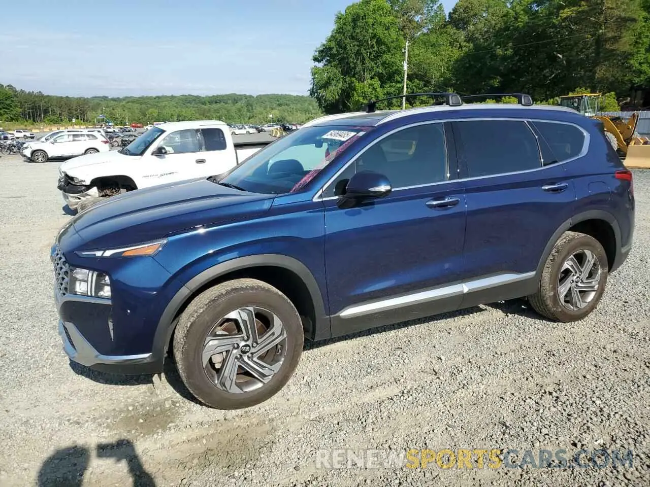 1 Photograph of a damaged car 5NMS3DAJXPH591110 HYUNDAI SANTA FE 2023