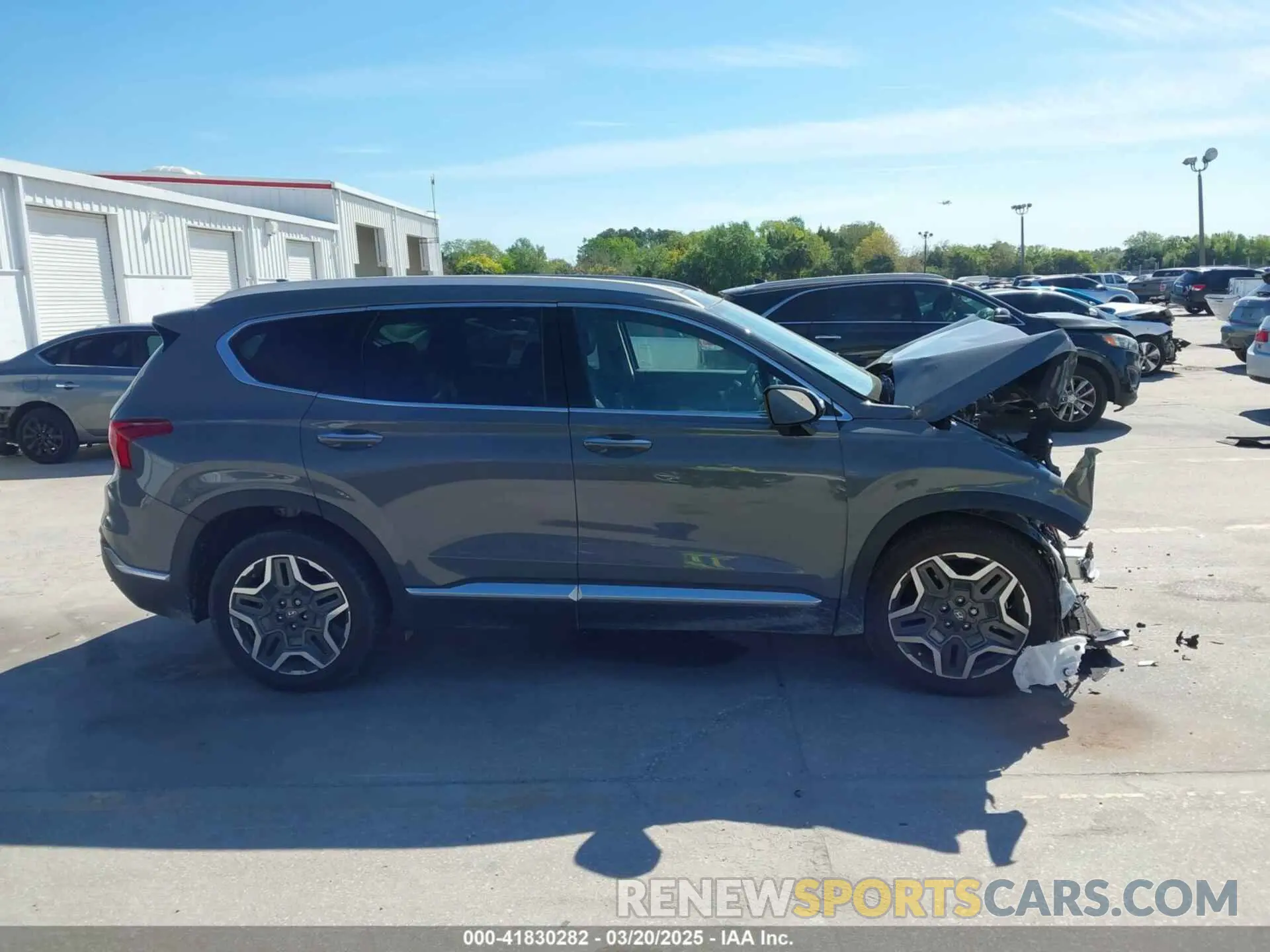 13 Photograph of a damaged car 5NMS44AL0PH619236 HYUNDAI SANTA FE 2023
