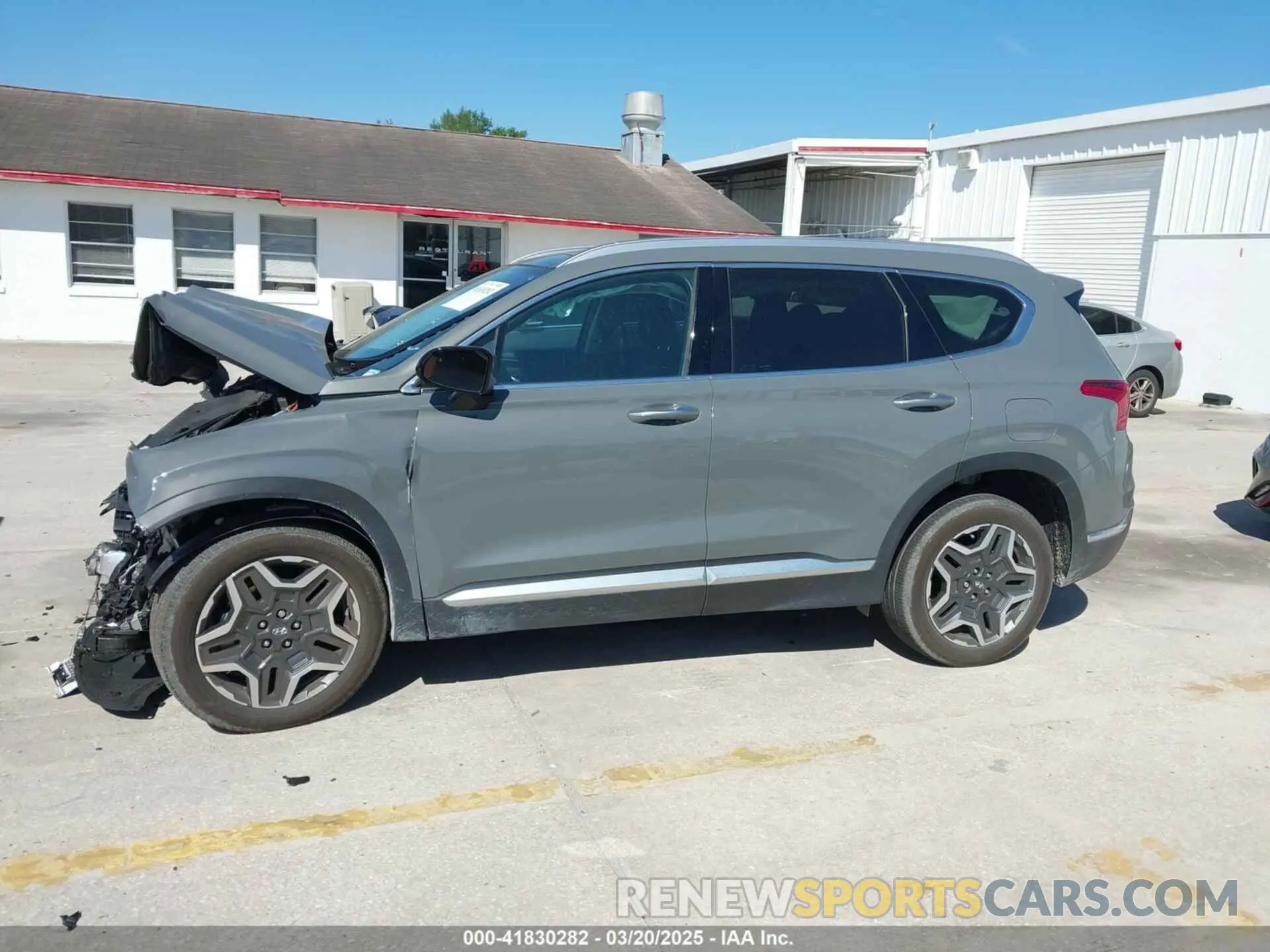 14 Photograph of a damaged car 5NMS44AL0PH619236 HYUNDAI SANTA FE 2023