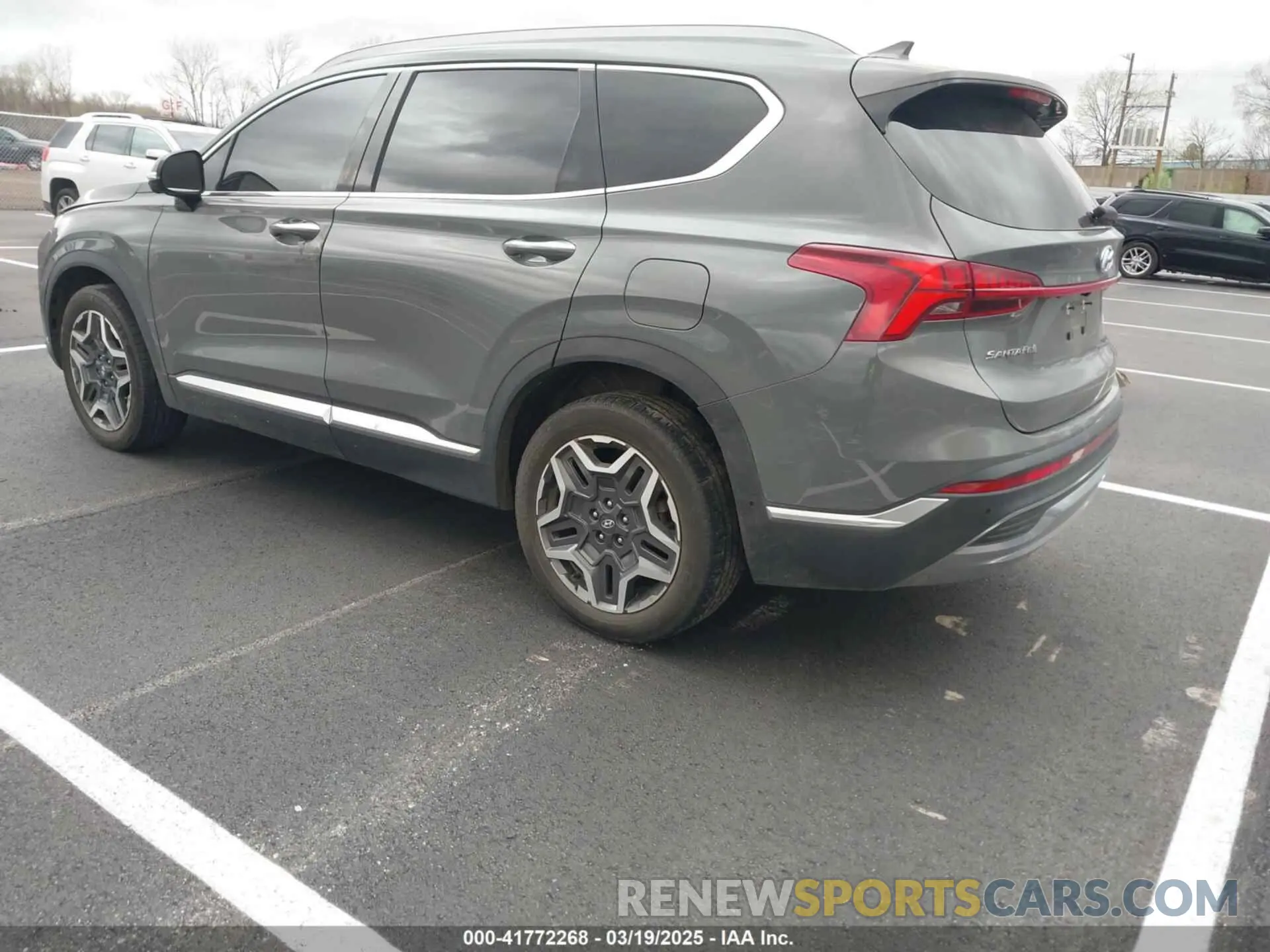 3 Photograph of a damaged car 5NMS44AL5PH486540 HYUNDAI SANTA FE 2023