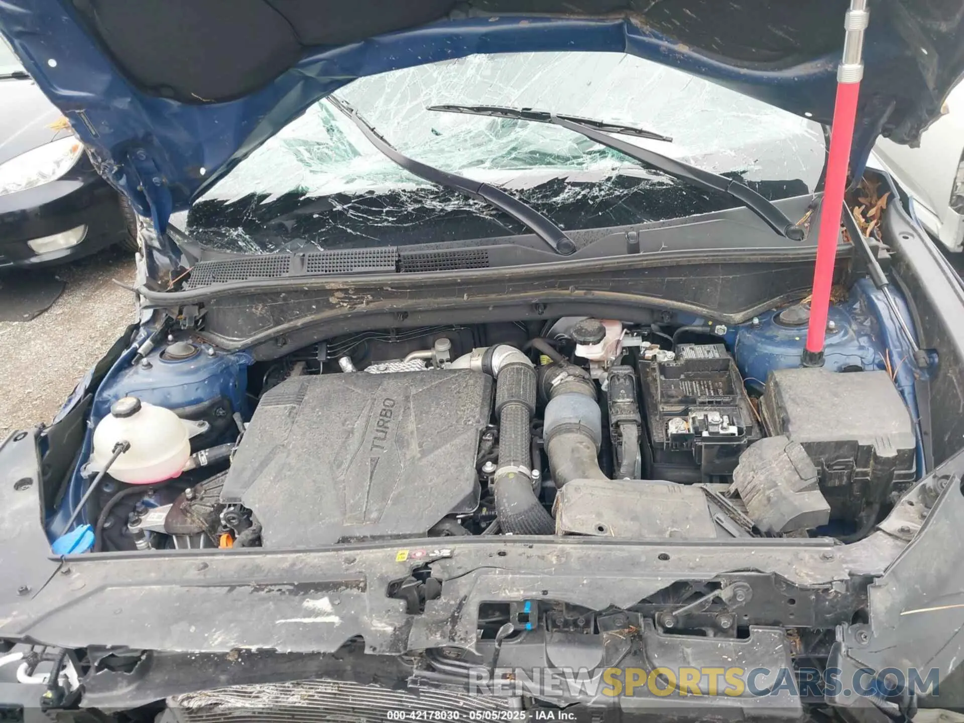 10 Photograph of a damaged car 5NMS44AL6PH594486 HYUNDAI SANTA FE 2023