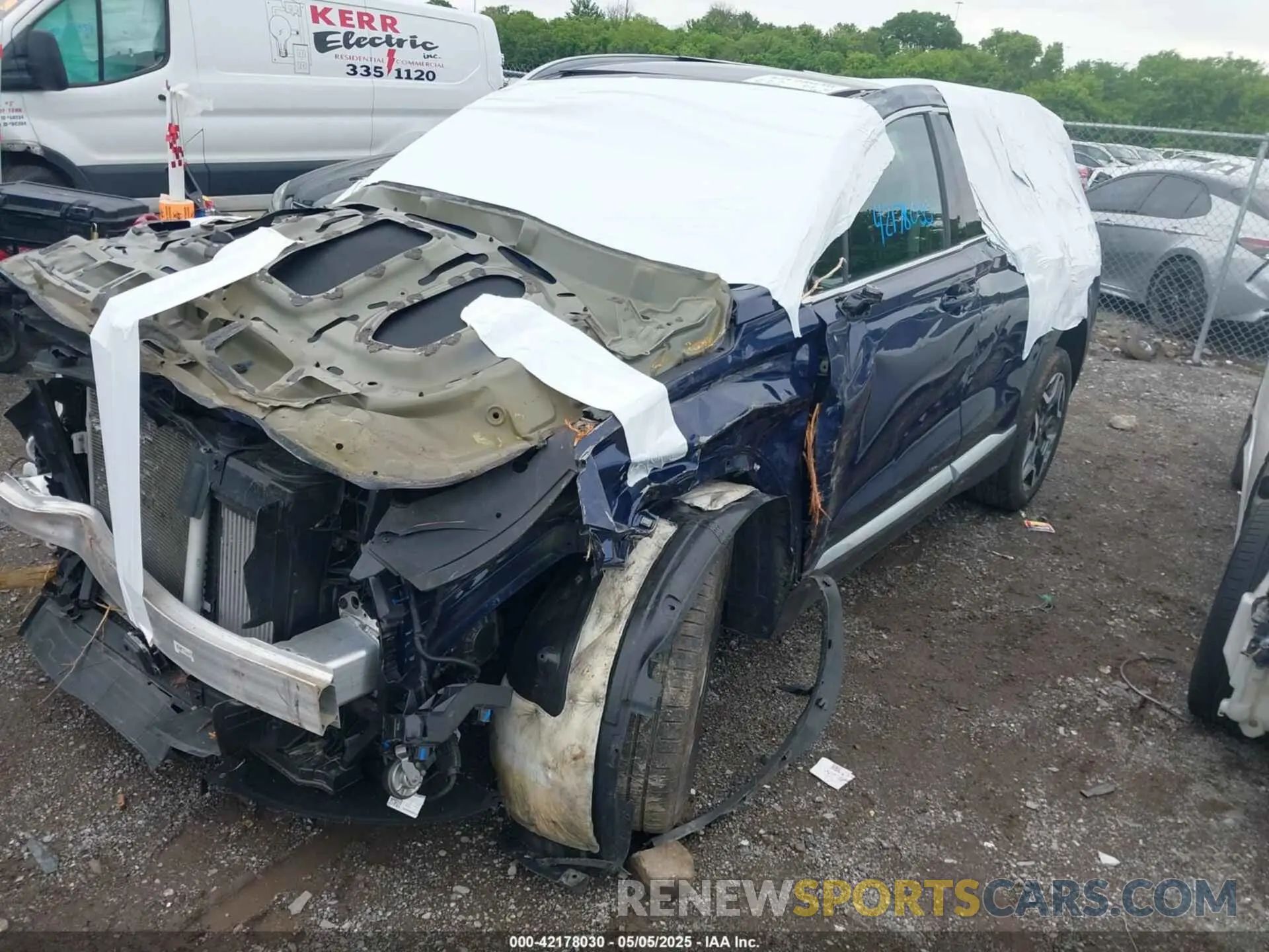 2 Photograph of a damaged car 5NMS44AL6PH594486 HYUNDAI SANTA FE 2023