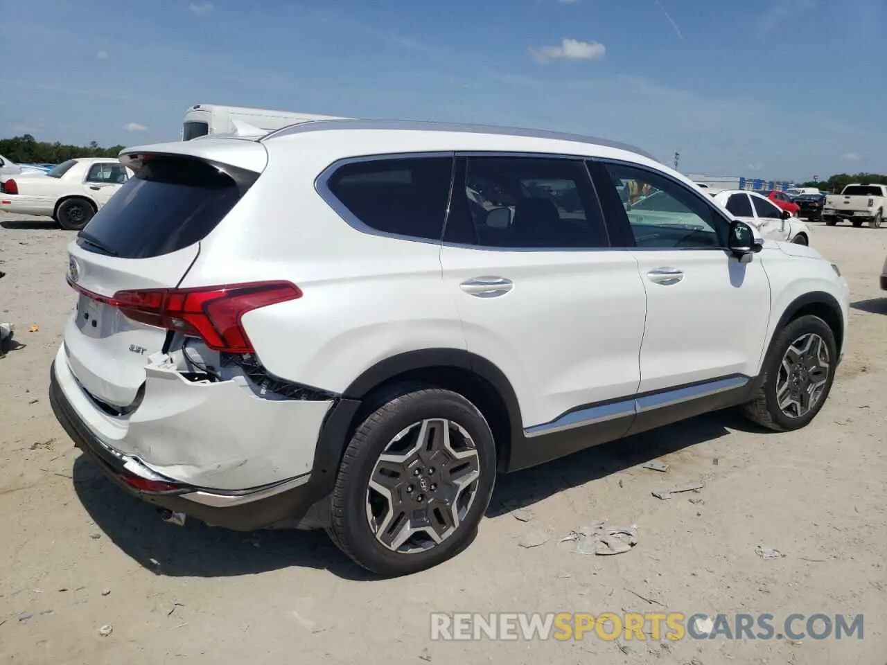 3 Фотография поврежденного автомобиля 5NMS44AL7PH486345 HYUNDAI SANTA FE 2023