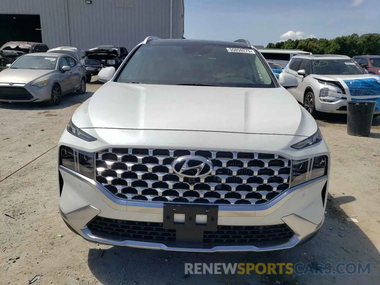 5 Фотография поврежденного автомобиля 5NMS44AL7PH486345 HYUNDAI SANTA FE 2023