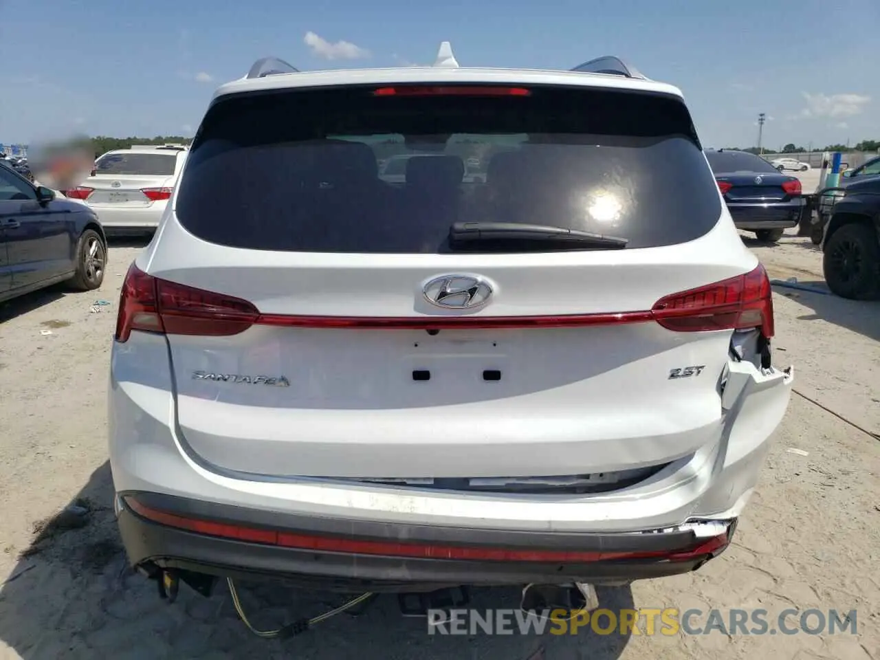 6 Фотография поврежденного автомобиля 5NMS44AL7PH486345 HYUNDAI SANTA FE 2023
